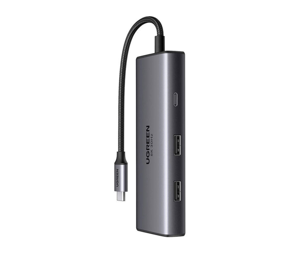 UGREEN Adapter 6w1 CM498 Hub USB / 2x USB-A 3.0 USB-C 3.0 2xHDMI PD - 1488895 - zdjęcie
